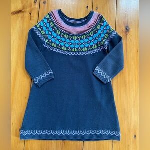 Colorful Knit Sweater Dress from Tea Collection